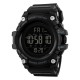 Мужские спортивные часы Skmei 1384 Black с электронным циферблатом и водозащитой 5 ATM