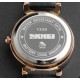 Жіночий класичний годинник Skmei 1330LRG Rose Gold з кварцовим механізмом та шкіряним ремінцем