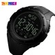 Чоловічий спортивний годинник Skmei 1326BK Black Smart Watch з електронним циферблатом