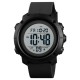 Мужские тактические часы Skmei 1426BKWT Black-White с электронным циферблатом и подсветкой