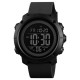 Мужские тактические часы Skmei 1426BKBK All Black с электронным циферблатом и подсветкой
