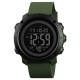 Чоловічий тактичний годинник Skmei 1426AGBK Army Green-Black з електронним циферблатом та підсвічуванням