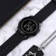 Чоловічий електронний годинник Skmei 1502 All Black у чорному кольорі зі спортивними функціями