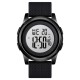 Чоловічий спортивний годинник Skmei 1502BKWT Black-White з електронним циферблатом та підсвічуванням