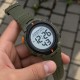 Чоловічий тактичний годинник Skmei 1560 Green-Orange з водонепроникністю 10 ATM та будильником