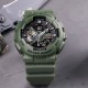 Чоловічий тактичний годинник Skmei 1688AG Army Green з комбінованим циферблатом та водозахистом 5 ATM