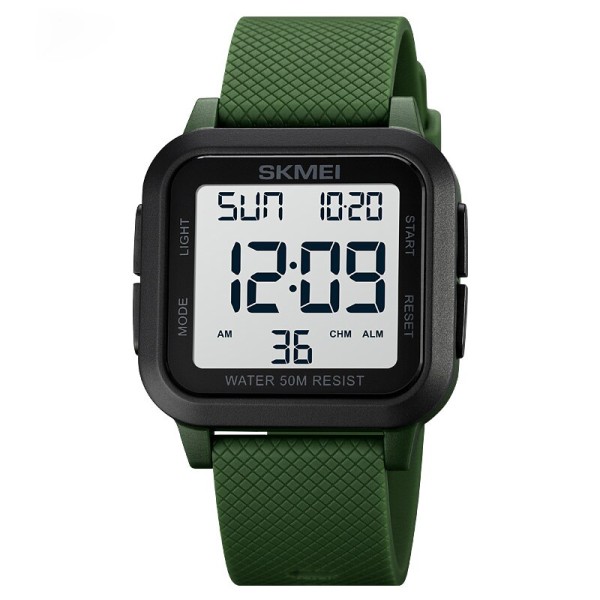 Мужские тактические часы Skmei 1894 Black-Military Wristband с подсветкой и защитой 5 ATM