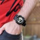 Мужские часы Skmei 1834 Black-Gold — спортивная модель со стрелочно-электронным циферблатом и подсветкой
