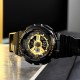 Мужские часы Skmei 1834 Black-Gold — спортивная модель со стрелочно-электронным циферблатом и подсветкой