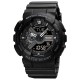 Мужские тактические часы Skmei 1834 Black с комбинированным циферблатом и водозащитой 5 ATM