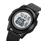 Мужские тактические часы Skmei 1895 Black с электронным циферблатом и водонепроницаемостью 5 ATM
