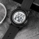 Мужские тактические часы Skmei 1895 Black с электронным циферблатом и водонепроницаемостью 5 ATM