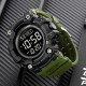 Мужские тактические часы Skmei 1968 Military-Black с электронным циферблатом и подсветкой