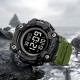 Мужские тактические часы Skmei 1968 Military-Black с электронным циферблатом и подсветкой
