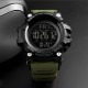 Мужские спортивные часы Skmei 1384 Black-Military с водонепроницаемостью 5 ATM и будильником