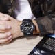 Чоловічий годинник Skmei 1586 Black тактичний спортивний з комбінованим циферблатом та 5 ATM