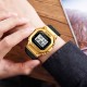 Наручные часы Skmei 1851 Black-Gold электронные спортивные с подсветкой и календарем