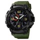 Мужские часы Skmei 1520AG Black-Military Wristband тактические с комбинированным циферблатом