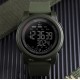 Чоловічий тактичний годинник Skmei 1469AGBK Military-Black з електронним циферблатом та захистом 5 ATM