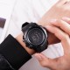 Чоловічий тактичний годинник Skmei 1475BK All Black з електронним циферблатом та захистом 5 ATM