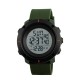 Чоловічий годинник Skmei 1213AG Black-Military Wristband — спортивний тактичний годинник 5 ATM