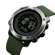 Чоловічий тактичний годинник Skmei 1418AG Army Green з компасом та альтиметром