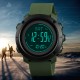 Чоловічий тактичний годинник Skmei 1418AG Army Green з компасом та альтиметром