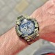 Мужские тактические часы Skmei 1637CMGN Camo Green с комбинированным циферблатом и подсветкой