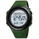 Чоловічий тактичний годинник Skmei 1674AGWT Army Green-white з підсвіткою та захистом 5 ATM
