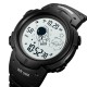 Мужские спортивные часы Skmei 1820BKWT Black-white с подсветкой и водонепроницаемостью 5 ATM