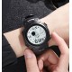 Мужские спортивные часы Skmei 1820BKWT Black-white с подсветкой и водонепроницаемостью 5 ATM