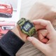 Мужские тактические часы Skmei 1628CMGN Camo Green с электронным циферблатом и подсветкой