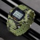 Мужские тактические часы Skmei 1628CMGN Camo Green с электронным циферблатом и подсветкой