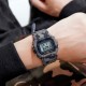 Чоловічий тактичний годинник Skmei 1628CMGY Camo gray з електронним циферблатом та підсвічуванням