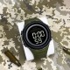 Чоловічий тактичний годинник Skmei 1675AG Army Green з підсвіткою та захистом 5 ATM