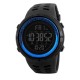 Мужские спортивные часы Skmei 1251BU Black-Blue с водонепроницаемостью 5 ATM