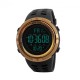 Мужские спортивные часы Skmei 1251GD Gold с электронным циферблатом и подсветкой