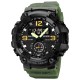 Мужские тактические часы Skmei 1965AG Army Green с комбинированным циферблатом и подсветкой