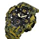 Чоловічий тактичний годинник Skmei 1965CMGN Camo Green з комбінованим циферблатом та водозахистом 5 ATM