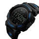 Мужские смарт-часы Skmei 1303BU Blue с фитнес-трекером и Bluetooth, водонепроницаемость 5 ATM