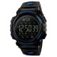 Мужские смарт-часы Skmei 1303BU Blue с фитнес-трекером и Bluetooth, водонепроницаемость 5 ATM