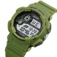 Чоловічий спортивний годинник Skmei 1718AG Army Green з електронним циферблатом та захистом 5 ATM