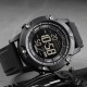 Чоловічий годинник Skmei 1762BK All Black тактичний водонепроникний 10 ATM