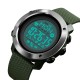 Чоловічий годинник Skmei 1511AG Army-Green Smart Watch з компасом та електронним циферблатом