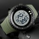 Мужские тактические часы Skmei 1420AG Army Green с защитой 5 ATM и будильником