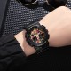 Мужские спортивные часы Skmei 1832CMBKGD Black-Gold Camo с водонепроницаемостью 5 ATM и будильником