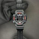 Чоловічий спортивний годинник Skmei 1857RD Black-Red з електронним циферблатом та підсвічуванням