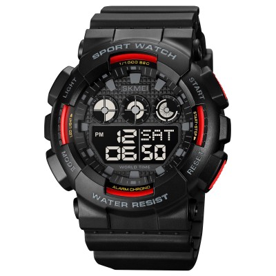 Skmei 1857RD Black-Red STOPPED