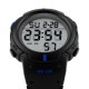 Мужские спортивные часы Skmei 1068BU Black-Blue с подсветкой и защитой 5 ATM