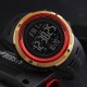 Мужские спортивные часы Skmei 1251GDRD Black-Gold-Red с водонепроницаемостью 5 ATM и таймером